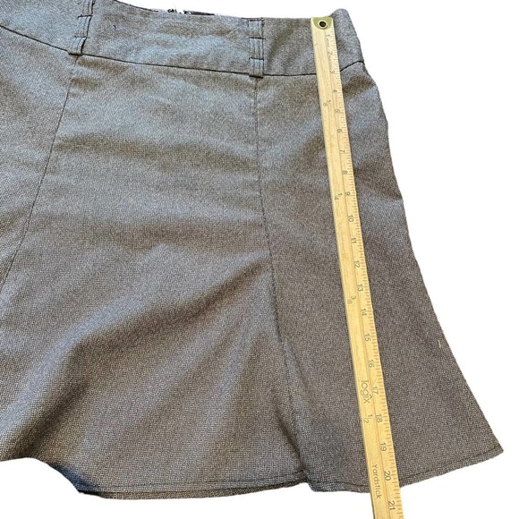 Maurices Brown Rayon Blend A-Line Skirt Sz 9/10 - Picture 6 of 6